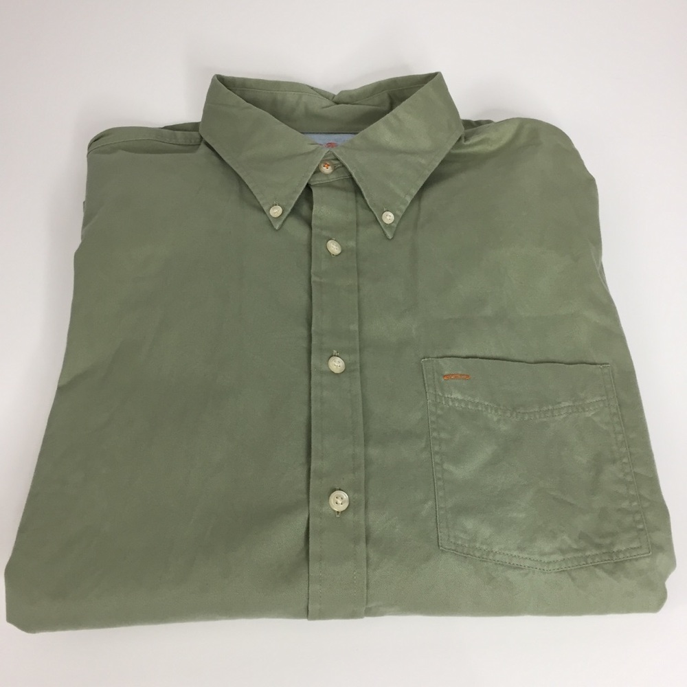Izod Saltwater Twill Men’s Shirt Size XL